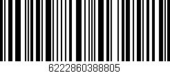 Código de barras (EAN, GTIN, SKU, ISBN): '6222860388805'
