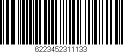 Código de barras (EAN, GTIN, SKU, ISBN): '6223452311133'