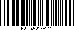 Código de barras (EAN, GTIN, SKU, ISBN): '6223452355212'