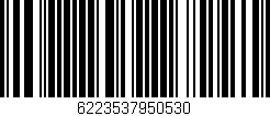 Código de barras (EAN, GTIN, SKU, ISBN): '6223537950530'