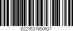 Código de barras (EAN, GTIN, SKU, ISBN): '6223537950837'