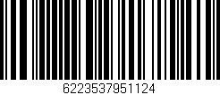 Código de barras (EAN, GTIN, SKU, ISBN): '6223537951124'
