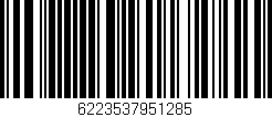 Código de barras (EAN, GTIN, SKU, ISBN): '6223537951285'