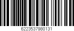 Código de barras (EAN, GTIN, SKU, ISBN): '6223537980131'