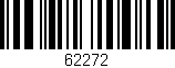 Código de barras (EAN, GTIN, SKU, ISBN): '62272'