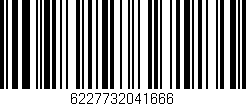 Código de barras (EAN, GTIN, SKU, ISBN): '6227732041666'