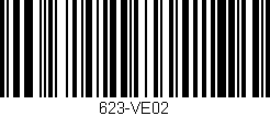 Código de barras (EAN, GTIN, SKU, ISBN): '623-VE02'