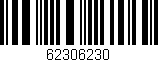 Código de barras (EAN, GTIN, SKU, ISBN): '62306230'
