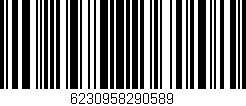 Código de barras (EAN, GTIN, SKU, ISBN): '6230958290589'