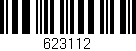 Código de barras (EAN, GTIN, SKU, ISBN): '623112'
