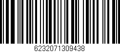 Código de barras (EAN, GTIN, SKU, ISBN): '6232071309438'