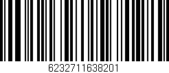 Código de barras (EAN, GTIN, SKU, ISBN): '6232711638201'