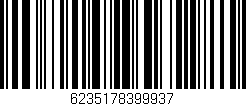 Código de barras (EAN, GTIN, SKU, ISBN): '6235178399937'