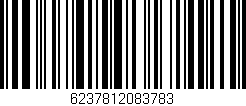 Código de barras (EAN, GTIN, SKU, ISBN): '6237812083783'
