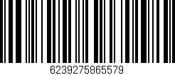 Código de barras (EAN, GTIN, SKU, ISBN): '6239275865579'