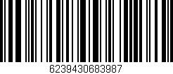 Código de barras (EAN, GTIN, SKU, ISBN): '6239430683987'