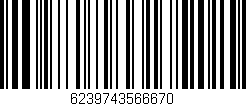 Código de barras (EAN, GTIN, SKU, ISBN): '6239743566670'
