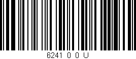 Código de barras (EAN, GTIN, SKU, ISBN): '6241_0_0_U'