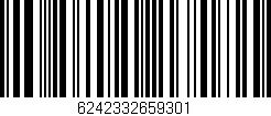 Código de barras (EAN, GTIN, SKU, ISBN): '6242332659301'