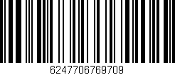 Código de barras (EAN, GTIN, SKU, ISBN): '6247706769709'