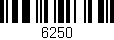 Código de barras (EAN, GTIN, SKU, ISBN): '6250'