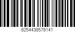 Código de barras (EAN, GTIN, SKU, ISBN): '6254438578141'