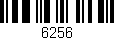 Código de barras (EAN, GTIN, SKU, ISBN): '6256'