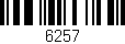 Código de barras (EAN, GTIN, SKU, ISBN): '6257'
