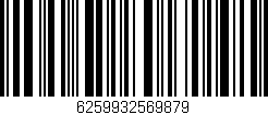 Código de barras (EAN, GTIN, SKU, ISBN): '6259932569879'
