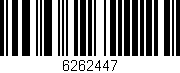 Código de barras (EAN, GTIN, SKU, ISBN): '6262447'