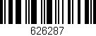 Código de barras (EAN, GTIN, SKU, ISBN): '626287'