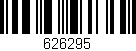 Código de barras (EAN, GTIN, SKU, ISBN): '626295'