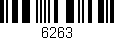 Código de barras (EAN, GTIN, SKU, ISBN): '6263'