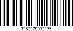 Código de barras (EAN, GTIN, SKU, ISBN): '6263979067175'