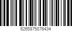 Código de barras (EAN, GTIN, SKU, ISBN): '6265975076434'
