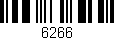 Código de barras (EAN, GTIN, SKU, ISBN): '6266'