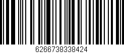 Código de barras (EAN, GTIN, SKU, ISBN): '6266738338424'
