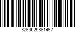 Código de barras (EAN, GTIN, SKU, ISBN): '6268029661457'
