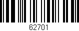 Código de barras (EAN, GTIN, SKU, ISBN): '62701'