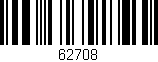 Código de barras (EAN, GTIN, SKU, ISBN): '62708'