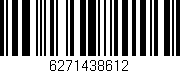 Código de barras (EAN, GTIN, SKU, ISBN): '6271438612'