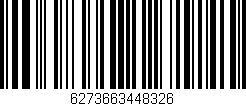 Código de barras (EAN, GTIN, SKU, ISBN): '6273663448326'