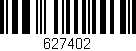 Código de barras (EAN, GTIN, SKU, ISBN): '627402'