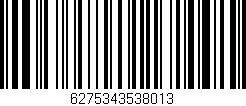Código de barras (EAN, GTIN, SKU, ISBN): '6275343538013'