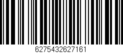 Código de barras (EAN, GTIN, SKU, ISBN): '6275432627161'