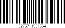 Código de barras (EAN, GTIN, SKU, ISBN): '6275711501564'