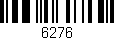 Código de barras (EAN, GTIN, SKU, ISBN): '6276'
