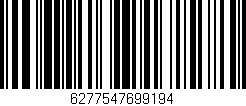 Código de barras (EAN, GTIN, SKU, ISBN): '6277547699194'