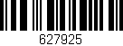Código de barras (EAN, GTIN, SKU, ISBN): '627925'