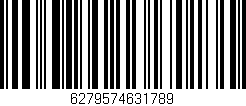 Código de barras (EAN, GTIN, SKU, ISBN): '6279574631789'